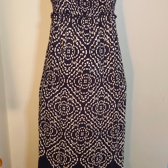 Motherhood Maternity Large Black&White Maxi Dress - Picture 3 of 16